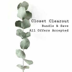 Entire closet clearout